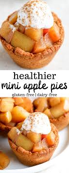 Healthy Mini Apple Pies Recipe In 2020 Mini Apple Pies Mini Apple Pie Recipe Healthy Apple Pie