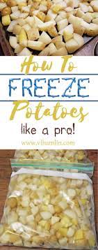 Stop Wasting Your Money On Frozen Potato Products Learn How To Freeze Potatoes At Home And Make Your Own French Fries Ha Frozen Potatoes Frozen Meals Recipes