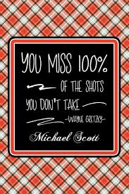 You Miss 100 Of The Shots You Don T Take Wayne Gretzky Michael Scott Notebook Journal Diary To Write In For The Office Fan Amazon Com Br