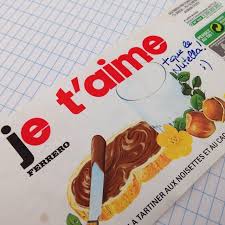 Je T Aime Une Fois Je T Aime Deux Fois Je T Aime Plus Que Le Riz Et Les Petits Pois Et Que Le Nutella Mathieulesniak In 2020