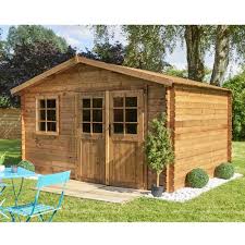 Je veux trouver une cabane ou abri de jardin pas cher ici cabanon jardin bois. Abri De Jardin Bois Traite Autoclave Aloha 12 M Ep 28 Mm Gamm Vert