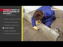 Comment Monter Un Mur En Parpaing Bricomarche Youtube Mur En Parpaing Parpaing Mur