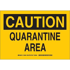 Black And Yellow Signage Pin On Pandemic Isolation Quarantine