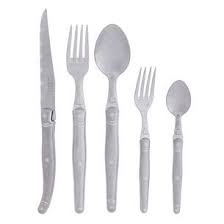 Fortessa Nyssa Flatware Set Sur La Table In 2020 Cookware Sale Laguiole Flatware Set
