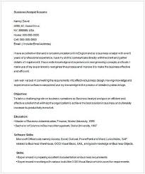 entry level business analyst