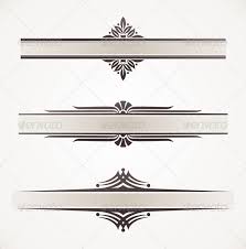 Decorative Vector Frames With Ornamental Elements Elements Vector Frame