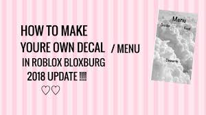 Hit that like button and subscribe for more decal. 2018 Update How To Make Your Own Custom Decal In Roblox Bloxburg 2018 2018