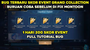 515 event new trick/bug (4/30/2021). Tutorial Cara Bug Event Grand Collection 200 Per Hari Skor Event Mobile Legends Mobile Legends