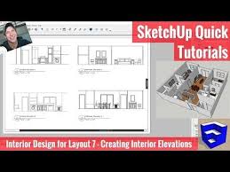 Interior Elevations In Layout From Your Sketchup Model Interior Design Mod Best Interior Design Websites Interior Design Software 3d Interior Design Software