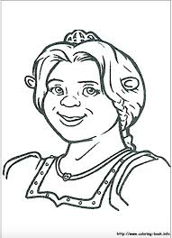 Princess Fiona From Shrek Coloring Page Coloring Pages Shrek Lego Coloring Pages
