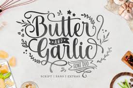 Free fonts » uncategorized » » pea girly girls script download. Butter And Garlic Font By Holydie Studio Creative Fabrica