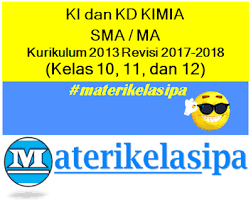 Aug 17, 2018 · jumat, 17 agustus 2018. Daftar Ki Dan Kd Kimia Sma Ma Kurikulum 2013 Revisi 2017 2018 Kelas 10 11 Dan 12