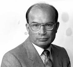 Maurice Landers formerly from Rosbeg, Westport, August, 1985.