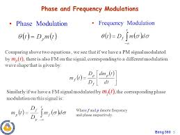 Eeng Chapter 5 Am Fm And Digital Modulated Systems Phase Modulation Pm Frequency Modulation Fm Generation Of Pm And Fm Spectrum Of Ppt Download