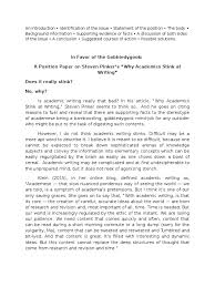 • use evidence to support your position, such as statistical evidence or. Define Term Position Paper