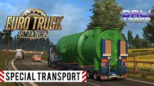 Ets 2 Special Transport Dlc Construction Staircase 50t Kosice To Budapest Experience Super Sized Cargoes With Le Bialystok Excavator Buckets Transportation