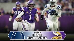 Indianapolis Colts vs. Minnesota Vikings Game Highlights - YouTube