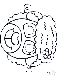 A free printable pictures of sheep of. Sheep Template Printable Coloring Home