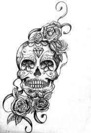 Black And White Feminine Black And White Sugar Skull Tattoo Image Result For Sugar Skull Tattoo Feminine Skull Tattoos Skull Sleeve Tattoos Tattoos
