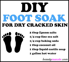 Homemade foot soak recipe 2. Homemade Foot Soak For Dry Cracked Feet Beautymunsta Free Natural Beauty Hacks And More