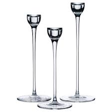 Ikea Us Furniture And Home Furnishings Ikea Candles Candlesticks Glass Candlesticks