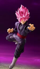 The figure stands just under 6″ tall. Dragon Ball Super S H Figuarts Goku Black Super Saiyan Rose Figure From Tamashii Nations
