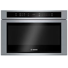 We also have covers that fit onto the front of your dishwasher, so it can blend in too. Bosch 800 Series 24 Inch Built In Drawer Microwave Oven The Home Depot Canada
