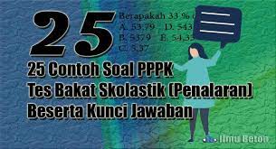 Contoh soal tes fasilitator bsps teknik. 25 Contoh Soal Pppk Tes Bakat Skolastik Penalaran Beserta Kunci Jawaban Ilmu Beton