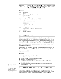 Monitor and scout insects to determine insect types and. Http Egyankosh Ac In Bitstream 123456789 12969 1 Unit 13 Pdf