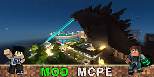 The godzilla mod update adds kiryu and king ghidorahenjoy the video? Godzilla Mod Minecraft Apk