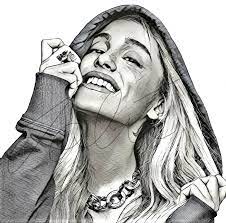 Tekenen meiden moeilijk / kleurplaten moeilijk meiden | kleurplaten van dieren tekeningen om na te tekenen moeilijk. Pencil Easy Pencil Ariana Grande Drawing Novocom Top