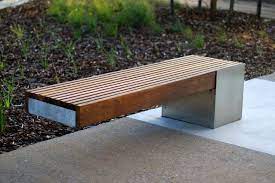 Bench Metal Dining Bench Concrete Garden Bench Modern Outdoor Concrete Garden Bench Dining Bench Concr Concrete Garden Bench Outdoor Bench Seating Garden Bench