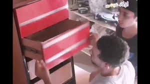 كيفيه عمل درج مطبخ وتركيب بماكينه جرار 3مراحل عمل السلا الدواره الجزء الثاني Youtube
