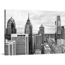 Greatbigcanvas 30 In X 20 In Philly Skyline By Erin Clark Canvas Wall Art 2348815 24 30x20 Canvas Wall Art Wall Art Skyline