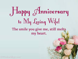 Although our 10 year anniversary gift ideas cover you on both counts, anniversary gifts guides are just that: 65 Best Wedding Anniversary Wishes For Wife Wishesmsg