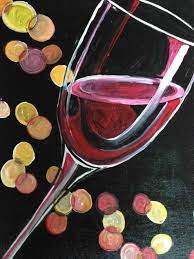 Wine Glass Canvas Painting Private Party E2 80 93 Wine Glass Painting Wine Wall Art Home Art Themed Canvas Art L Wine Painting Wine Wall Art Wine And Canvas