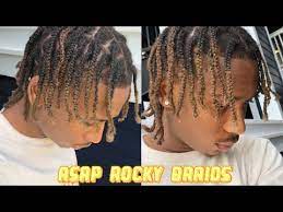 To enable you to get ready for your following visit to the barbershop, look at the best of asap rocky's long hair and plait styles, including his infrequently observed straight hair! Asap Rocky Inspired Braids Tm Hair Products Youtube