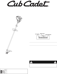 Cub Cadet Trimmer Cc4165 User Guide Manualsonline Com