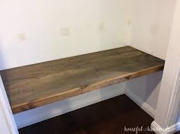 Free delivery on over aed 250 & furniture orders over aed 1,500. How To Build A Desk In A Closet Houseful Of Handmade