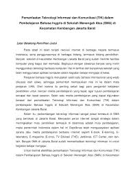 Sebagai referensi anda maka kami menyediakan daftar contoh tesis pendidikan bahasa seperti tertera di bawah ini. Contoh Soal Dan Materi Pelajaran 2 Contoh Tesis Teknologi Pendidikan