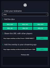 While any old dice roller would do, we feel the dnd community should have something better! Chob On Twitter Happy To Announce A Free Rare Drop App Dnd Dice Roller Join A Room Or Share Your Room Url With Others See What Other Players Roll In