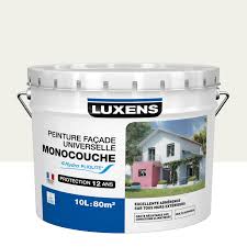 Find out the most recent pictures of couleur peinture luxens here. Peinture Facade Universelle Luxens Blanc 10 L Leroy Merlin