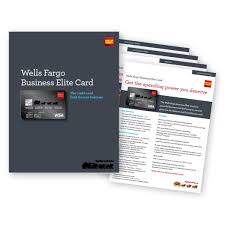 For more information, please review the applicable consumer credit card customer agreement and disclosure statement. Welcome Packet For Wells Fargo Elite Business Card