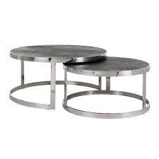 Details and product care +. Hudson Silver Set Of 2 Coffee Tables