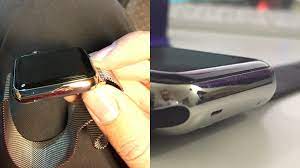 They'll come off with a little cleaning, which of course never hurts an area like the kitchen sink anyway, but you may find over time that hard water literally takes the shine off your otherwise gorgeous black sink. Users Discover Stainless Steel Apple Watch Scratches Easily The 5 Fix Is Even Easier Video 9to5mac