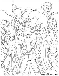These alphabet coloring sheets will help little ones identify uppercase and lowercase versions of each letter. Free Avengers Coloring Pages For Download Printable Pdf
