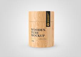 Download Wooden Tube Free Psd Mockup Mockup World Hq PSD Mockup Templates