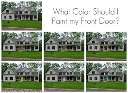 How To Paint A Front Door And My Color