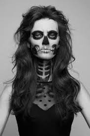 Paper Faces Halloween Make Halloween Kostum Makyaji