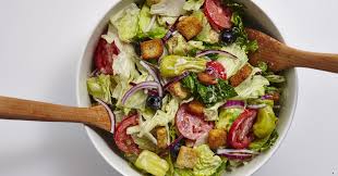 Copycat Olive Garden Salad Recipe Recipe In 2021 Garden Salad Recipe Olive Garden Salad Lasagna Side Dishes
